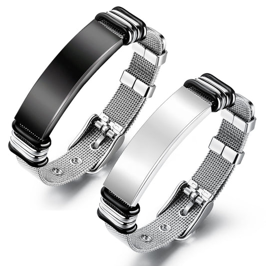 Accessories Jewelry Men's Bracelet Fashion Mesh Strap Bracelet Personality
