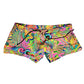 Psychedelic Acid Square-cut Euro-style Men's FItted Swim Trunks